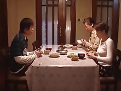 Cumshot Japanese MILF Old and Young 