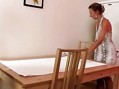 Cumshot Massage MILF Old and Young 